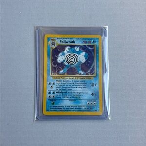 Pokemon TCG: Poliwrath Holo Rare (Base Set) 13/102
